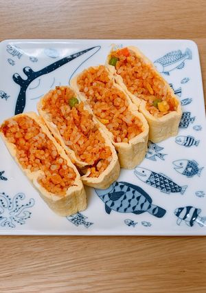 ロールオムライス-レシピのメイン写真