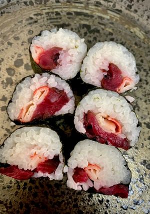 海苔巻きシリーズ！カニカマしば漬け巻き！-レシピのメイン写真