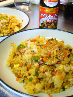 オイスター&焼肉タレでチャーハン!-レシピのメイン写真