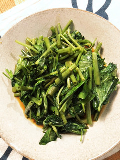 簡単!美味しい!空芯菜炒め-レシピのメイン写真