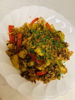 ホクホクじゃがいものカレー炒飯-レシピのメイン写真