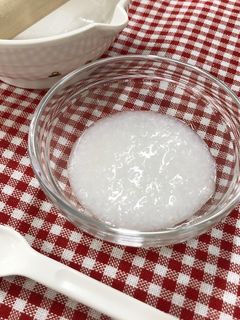 炊飯器で一緒に炊く!10倍がゆ☆離乳食-レシピのメイン写真