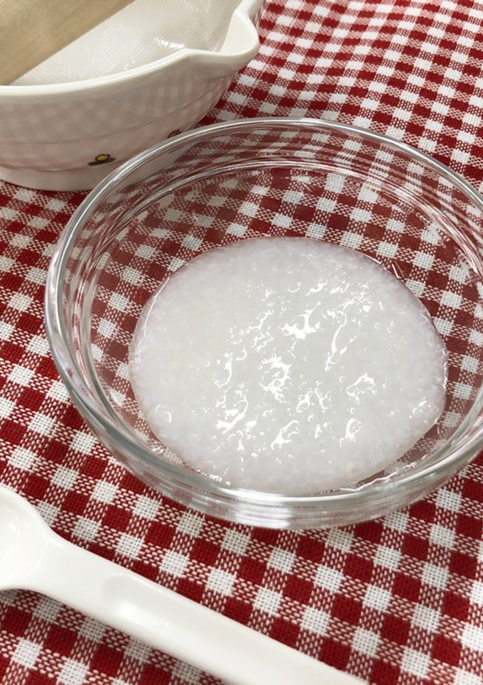 炊飯器で一緒に炊く！10倍がゆ☆離乳食-レシピのメイン写真