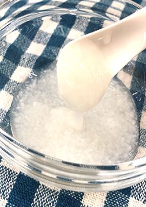 電子レンジで！ご飯から10倍がゆ☆離乳食-レシピのメイン写真