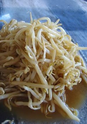 レンジで4分　もやしだけ♪-レシピのメイン写真
