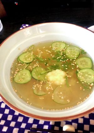 冷やしオートミール茶漬けの作り方-レシピのメイン写真