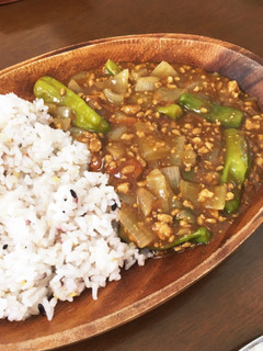 ししとうとトマトのひき肉カレー-レシピのメイン写真