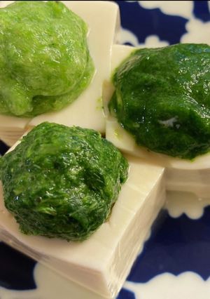 塩味だけ！簡単三種のネバトロン豆腐-レシピのメイン写真