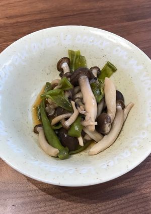レンチン！ピーマンしめじ☆-レシピのメイン写真