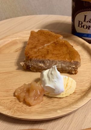 混ぜて焼くだけ♡イチゴのチーズケーキ-レシピのメイン写真