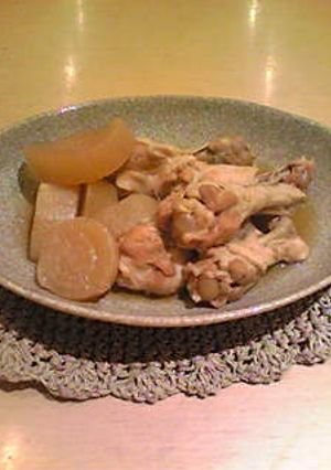 手羽元と大根のこってり煮-レシピのメイン写真