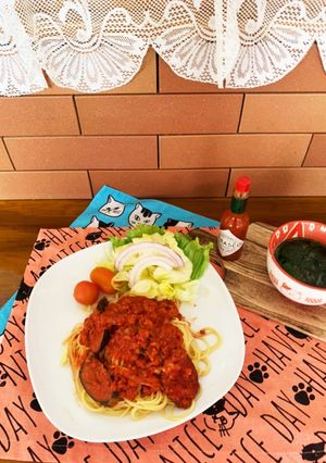 ビーツとナスのチーズたっぷりポロネーゼ♪-レシピのメイン写真