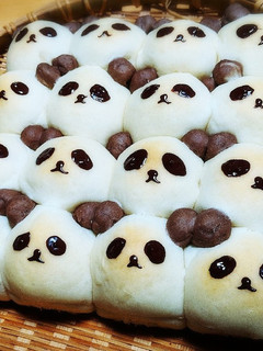 パンダちぎりパン-レシピのメイン写真