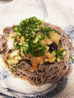 蒸しナスと大根おろしのぶっかけ蕎麦。-レシピのメイン写真