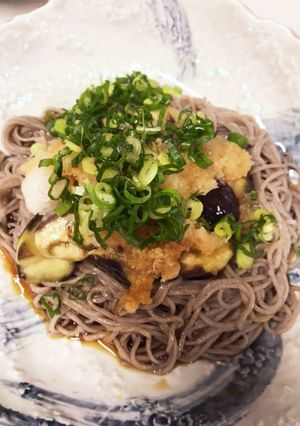 蒸しナスと大根おろしのぶっかけ蕎麦。-レシピのメイン写真