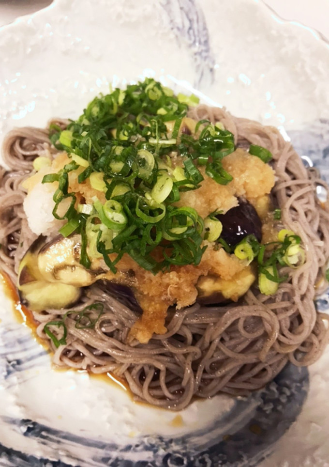 蒸しナスと大根おろしのぶっかけ蕎麦。-レシピのメイン写真