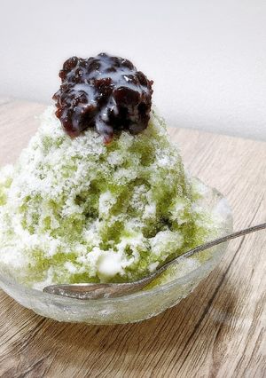 ☆簡単宇治金時ミルクかき氷☆-レシピのメイン写真