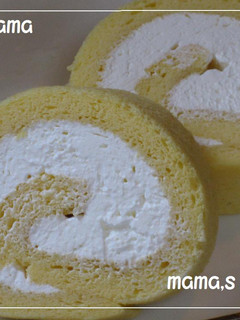 しっとりとろける✿ロールケーキ*:・°-レシピのメイン写真