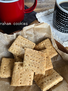 ザクザク食感がたまらないグラハムクッキー-レシピのメイン写真