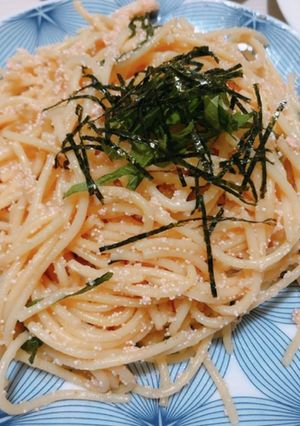 QCで明太子パスタ-レシピのメイン写真