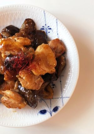 鶏肉となすの山賊焼き　-レシピのメイン写真