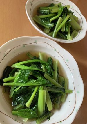 小松菜の焼きびたし☆-レシピのメイン写真