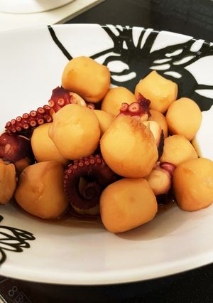 タコと里芋の煮物-レシピのメイン写真