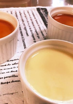 自家製!最低限の材料で作るこだわりプリン-レシピのメイン写真