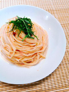 冷製✤和風たらこクリームパスタ-レシピのメイン写真