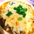 豆腐カレーグラタン