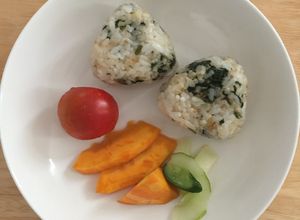 紫蘇ジュース残った紫蘇でにんにく紫蘇味噌-レシピのメイン写真