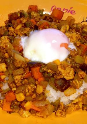 野菜たっぷり鶏ミンチのキーマカレー-レシピのメイン写真