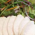 電気圧力鍋でサラダチキンの野菜サラダ