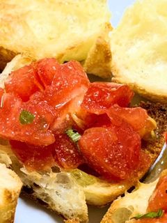 トマトのブルスケッタ-レシピのメイン写真