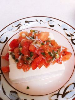 お豆腐しらすトマトネギサラダ-レシピのメイン写真