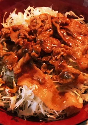 辛々麻辣丼　プチットうどんではなくご飯w-レシピのメイン写真
