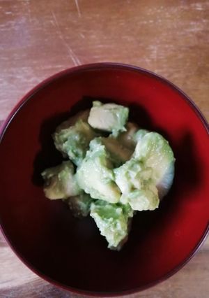 1分レシピ♪さっぱりアボカド～梅塩麹-レシピのメイン写真