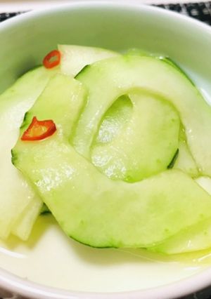 簡単瓜すぐ食べられる・うりのお漬物-レシピのメイン写真
