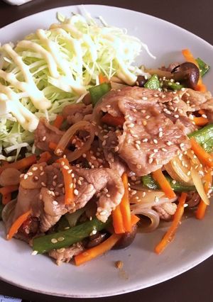 居酒屋ランチの絶品！焼肉定食-レシピのメイン写真