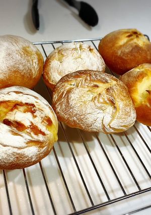 手ごねで簡単〜米粉入りパン〜-レシピのメイン写真