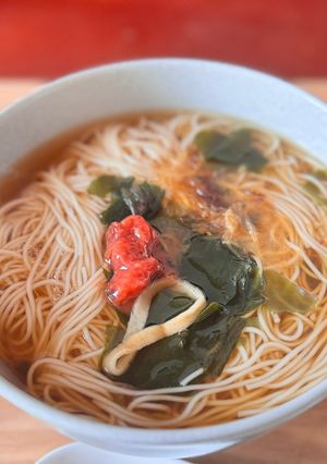 あったかお出汁そうめん-レシピのメイン写真