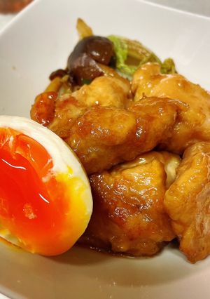 簡単！角煮風チキン-レシピのメイン写真