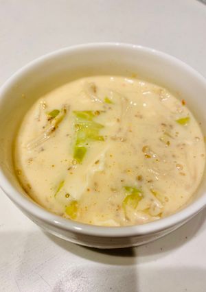 えのきとキャベツのごま豆乳スープ-レシピのメイン写真