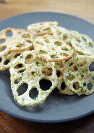 レンコンの磯辺揚げ-レシピのメイン写真