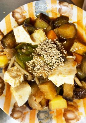 全てレンジ肉なし甘酢炒め味春雨炒め煮-レシピのメイン写真