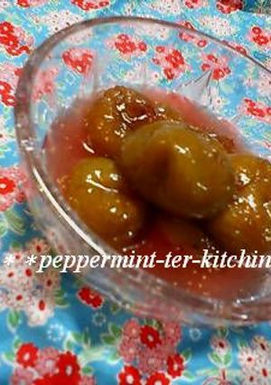 いちじくの甘煮♪おばあちゃんの味♥-レシピのメイン写真