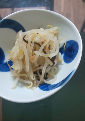 もやしの梅昆布和え-レシピのメイン写真