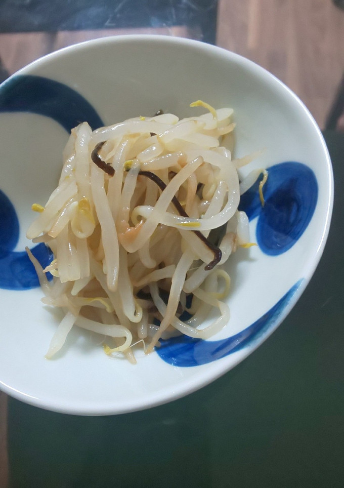 もやしの梅昆布和え-レシピのメイン写真