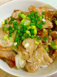 塩豚丼-レシピのメイン写真