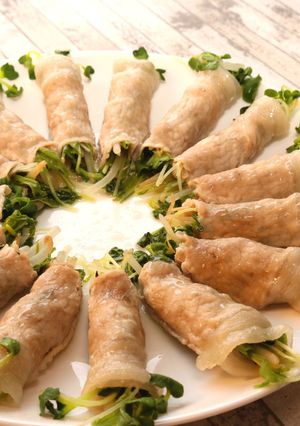 【レンジで簡単弁当おかず】豚肉の野菜巻き-レシピのメイン写真